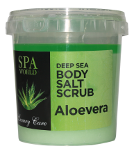 salt scrub aloevera